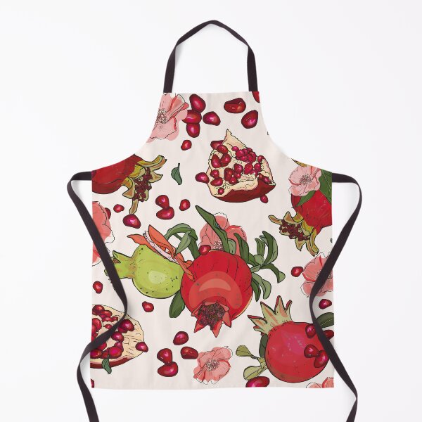 Item preview, Pattern print pomegranate, flowers. Illustration seamless in a branch of a pomegranate table designed and sold by Anastasiia Yurevych.