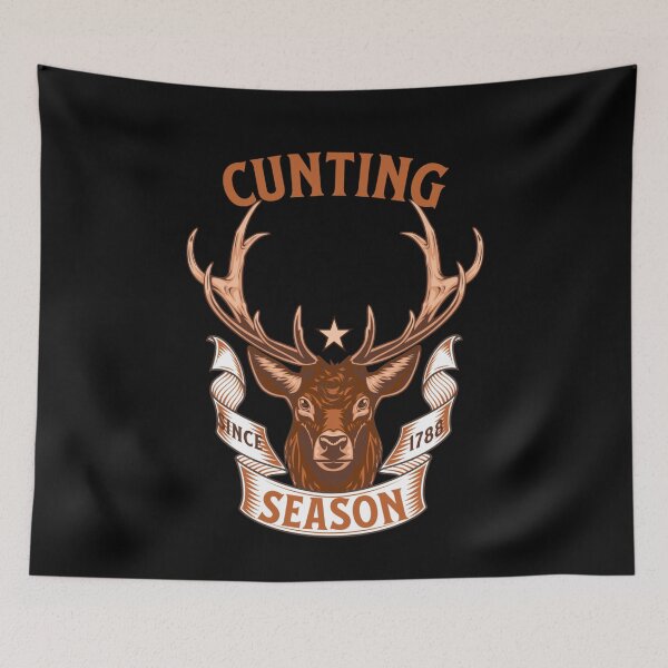 Item preview, Cunting Season Fun Design For Hunting Lovers designed and sold by Sandydesign.