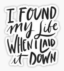 Christian Quote Sticker