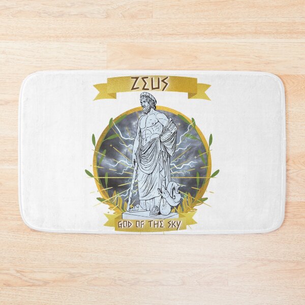Item preview, Zeus god Greek mythology, lightning, gold designed and sold by Mirksaz-designs.