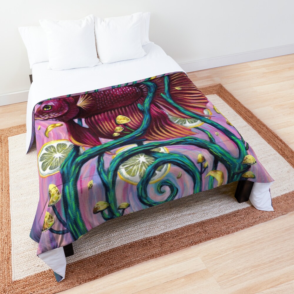 When life gives you lemons Comforter