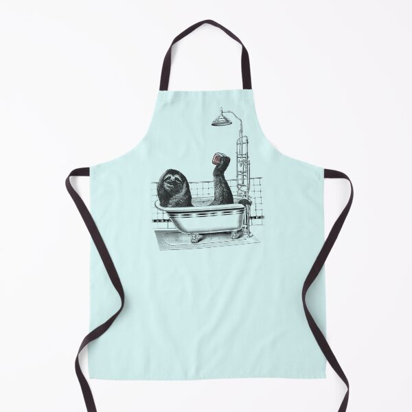 Item preview, Bathing sloth (blue) designed and sold by Madame Memento.