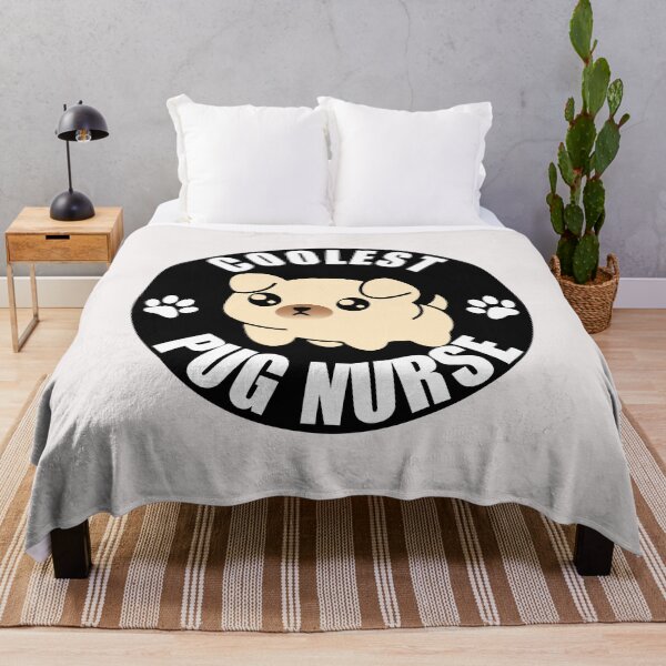 Item preview, The Coolest Pug Nurse designed and sold by Pugstuff.