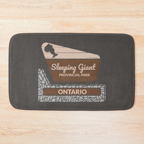 Item preview, Sleeping Giant Provincial Park Ontario Canada Entrance Welcome Sign ON designed and sold by palmettodigital.