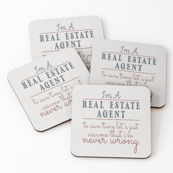 Item preview, I'm A Real Estate Agent to Save Time Let's Just Assume that I'm Never Wrong Lawyer Quotes Lawyer Funny Gift idea Funny Lawyer Design designed and sold by Mmmm3344.