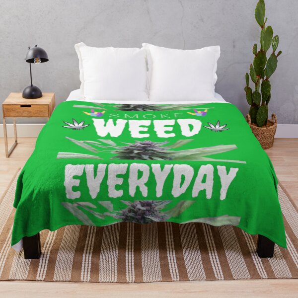Item preview, Smoke Weed Every Day Marijuana Lovers Pot Leaf 420 Kush Funny designed and sold by BestDesignbySof.