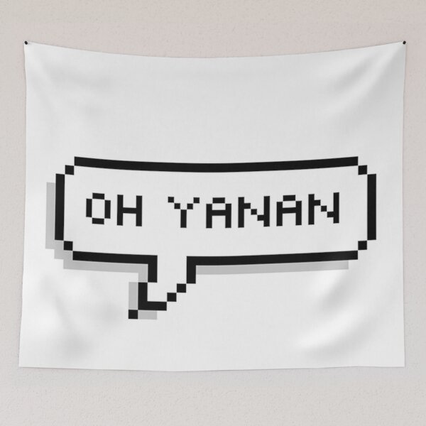 Item preview, oh yanan (speech bubble) designed and sold by danielletrisha.