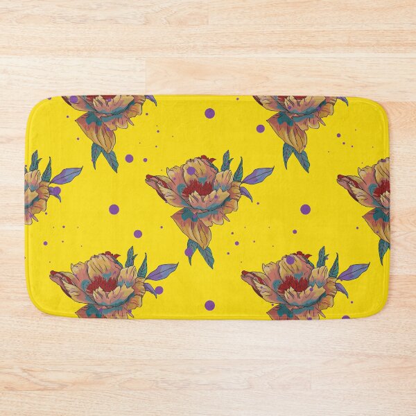 Item preview, Pattern, tropical flowers, leaves, seamless, fashion peonies, exotic composition, fabric, fashion, flower, designed and sold by Anastasiia Yurevych.