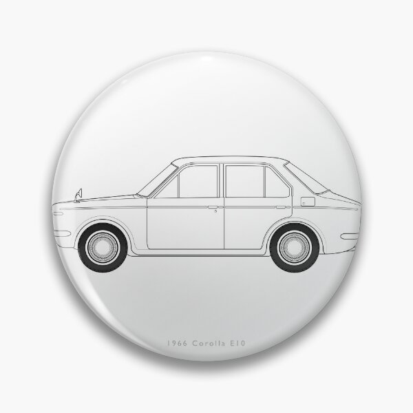 Item preview, Corolla E10 (black on white) designed and sold by anuaramir.
