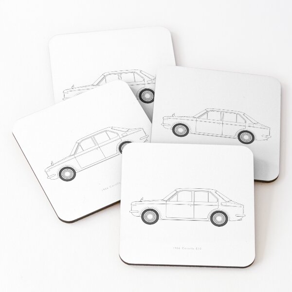 Item preview, Corolla E10 (black on white) designed and sold by anuaramir.
