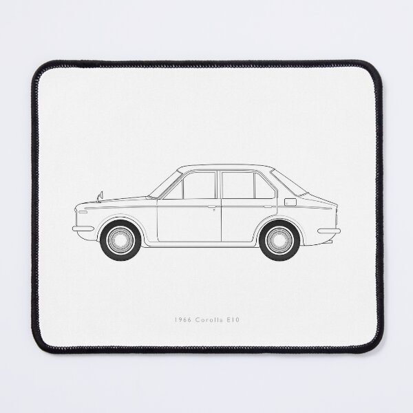 Item preview, Corolla E10 (black on white) designed and sold by anuaramir.