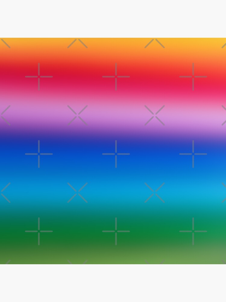 Proud Colors (horizontal design) by Gay-Pride-Depot