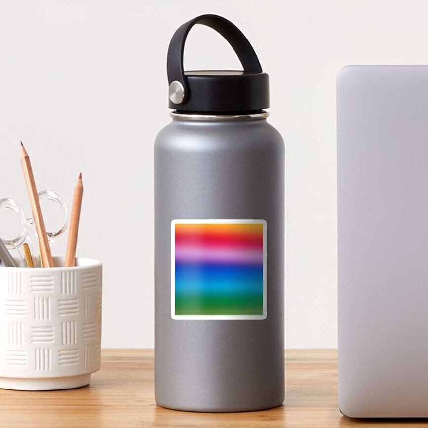 Proud Colors (horizontal design) Sticker