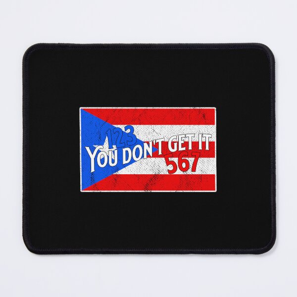 Item preview, Puerto Rico Flag 123 567 Salsa designed and sold by Dubbra.