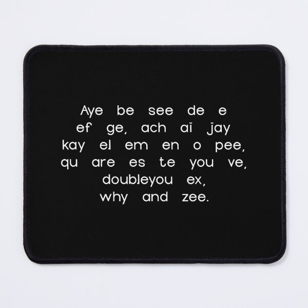 Item preview, Funny Alphabet Soup - minimalist design designed and sold by creativeMOW.