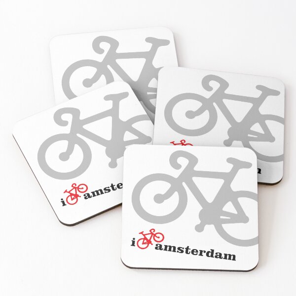 Item preview, I Love Amsterdam - Red Bike designed and sold by XOOXOO.