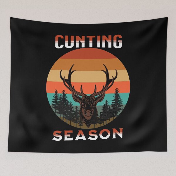 Item preview, Cunting Season For Hunting Dad Lovers designed and sold by Sandydesign.