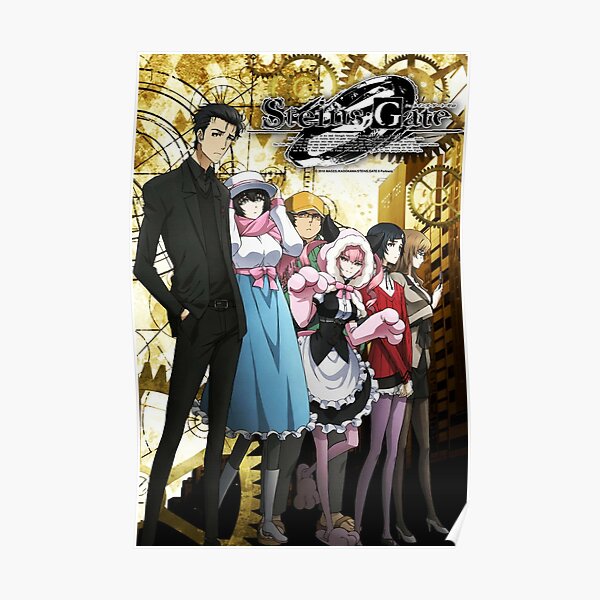 Steins Gate Movie Posters For Sale Redbubble