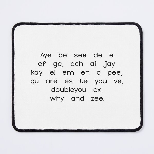 Item preview, Funny Alphabet Soup - minimalist design designed and sold by creativeMOW.
