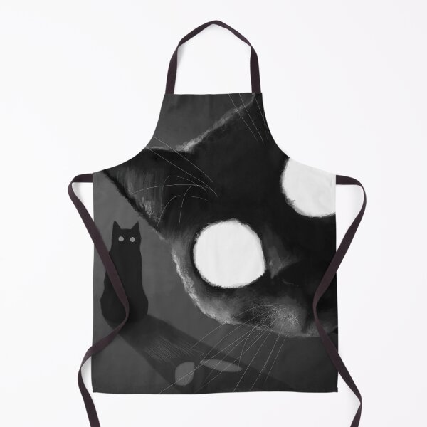 Item preview, Keep Moving - creepy cat art designed and sold by Katie Beardmore.
