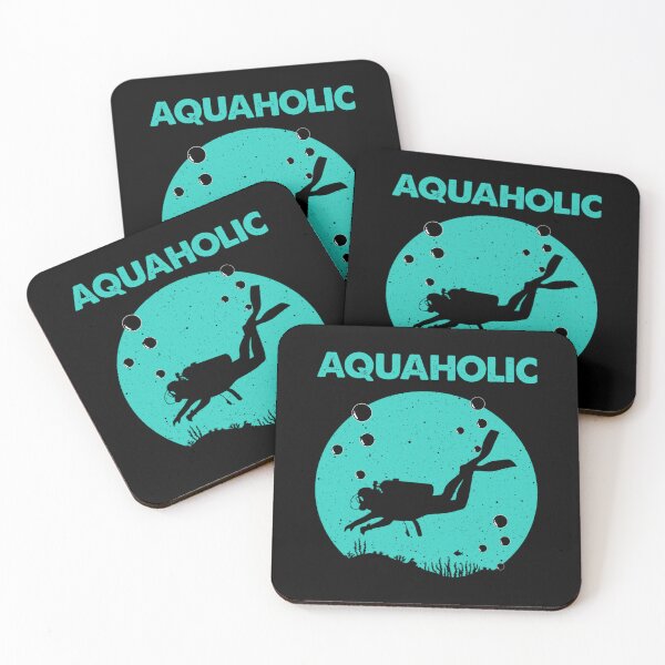 Item preview, Cool Scuba Diving Themed Scuba Dive Aquaholic designed and sold by Zaidan16.