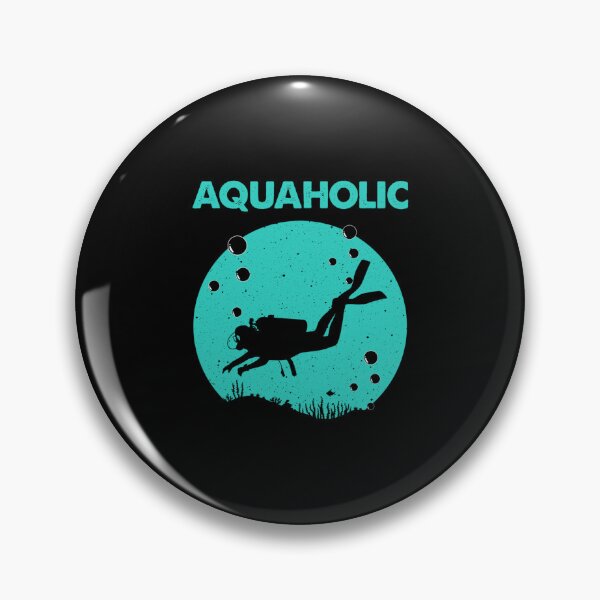 Item preview, Cool Scuba Diving Themed Scuba Dive Aquaholic designed and sold by Zaidan16.