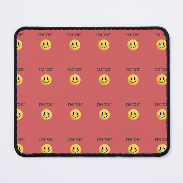 Item preview, I am "OK"- smiling face with tear designed and sold by E-YO.