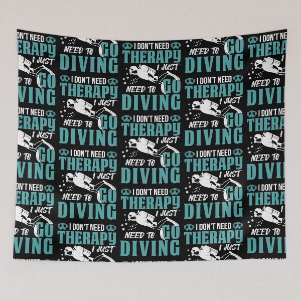 Item preview, I Don't Need Therapy I Just Need To Go To Diving designed and sold by Zaidan16.