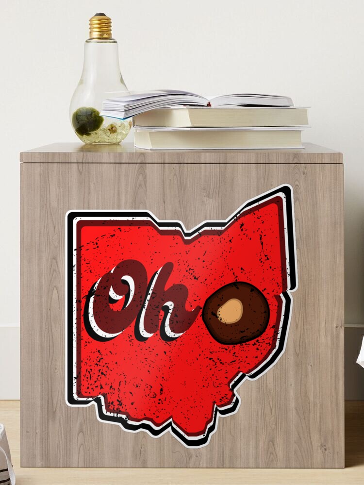 Ohio Is Real, Retro Art Stickers