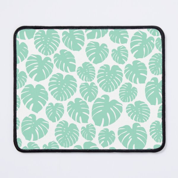 Item preview, Monstera - Mint Green and White designed and sold by LAEC-Shop.