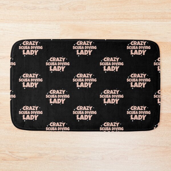 Item preview, Crazy Scuba Diving Lady Scuba Diving Scuba Diver designed and sold by Zaidan16.