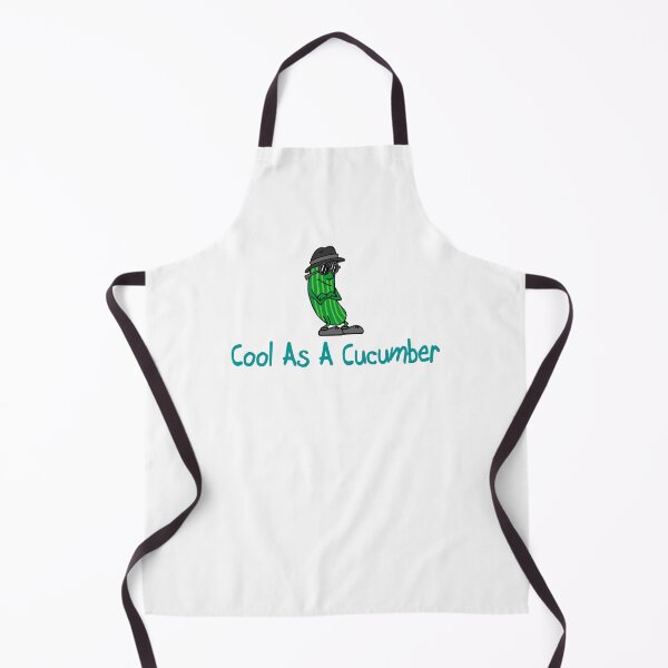 Item preview, Cool As A Cucumber Funny Veggie Cartoon designed and sold by jaycartoonist.