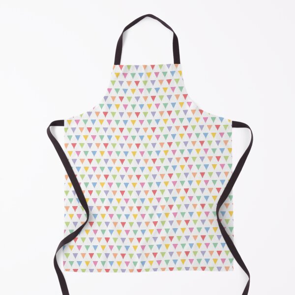 Item preview, Rainbow of pixelated triangles designed and sold by Petits Pixels.