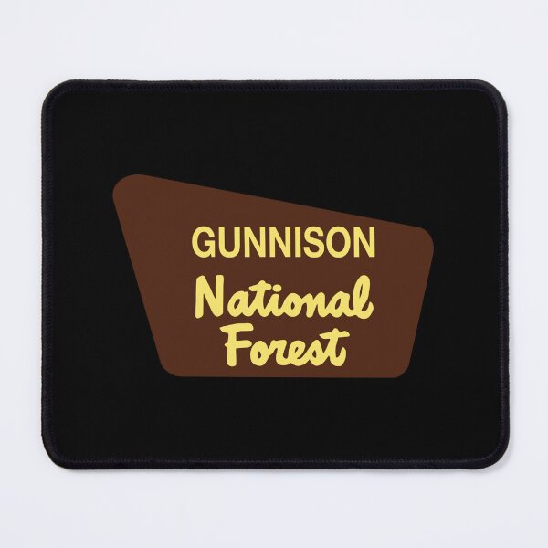Item preview, Gunnison National Forest Sticker designed and sold by gloria1os.
