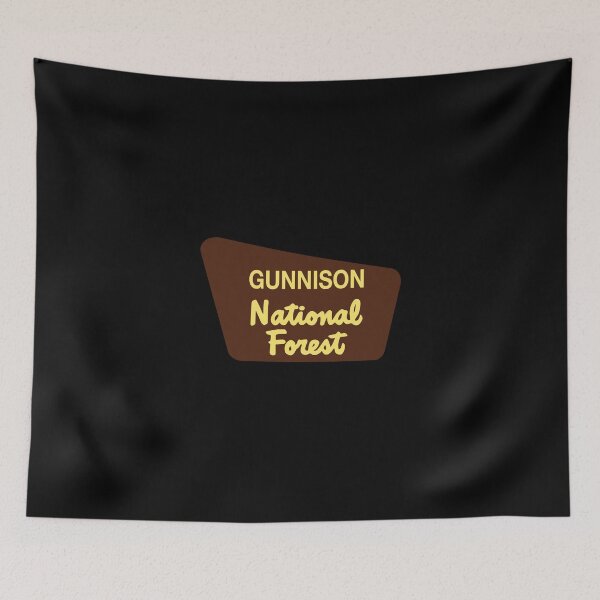 Item preview, Gunnison National Forest Sticker designed and sold by gloria1os.