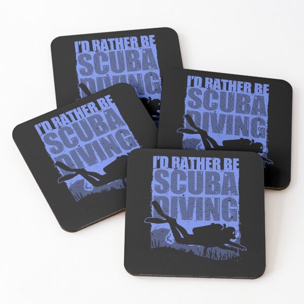 Item preview, Cute Scuba Diving Art Ocean Scuba Dive Coach Lover designed and sold by Zaidan16.
