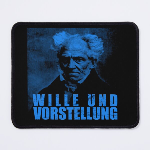 Item preview, Arthur Schopenhauer Wille und Vorstellung, Will and Representation (Blue) designed and sold by Careful Disorder.