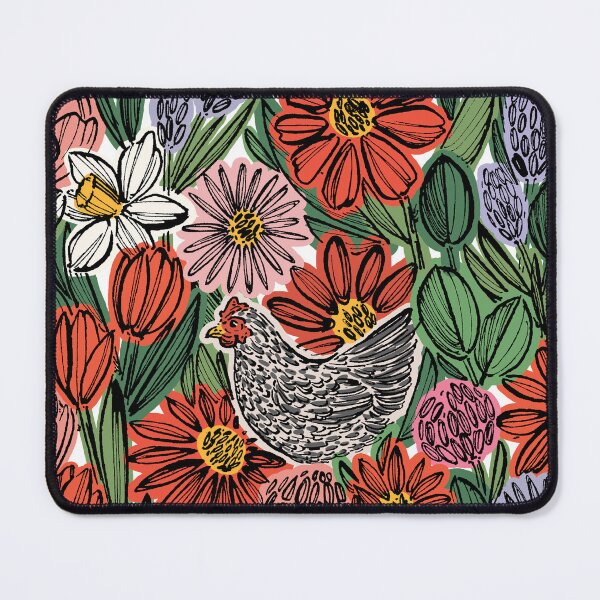 Item preview, Country Garden Clover Chicken designed and sold by aimeemacillo.