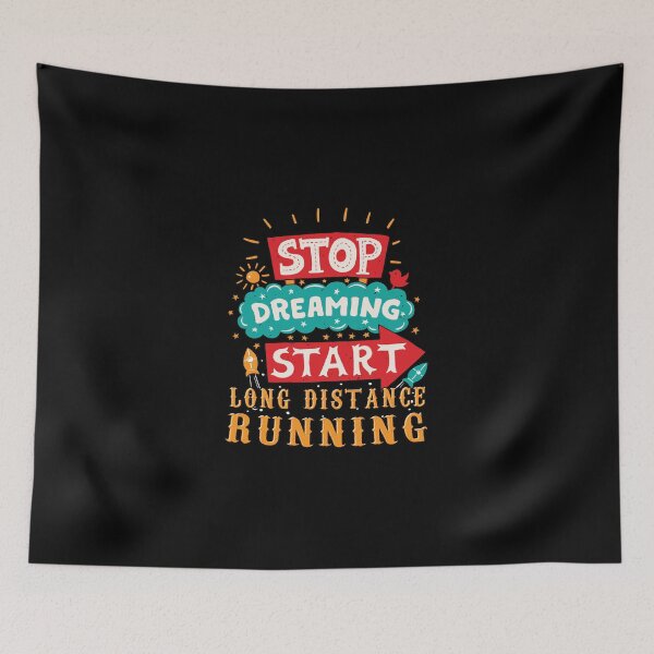 Item preview, Stop Dreaming Start Long Distance Running Classic T-Shirt designed and sold by felyn3gloria.