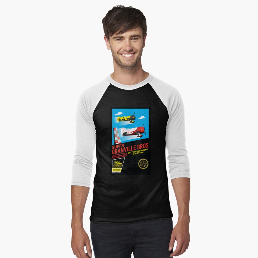 Item preview, Baseball ¾ Sleeve T-Shirt designed and sold by Aeronautdesign.