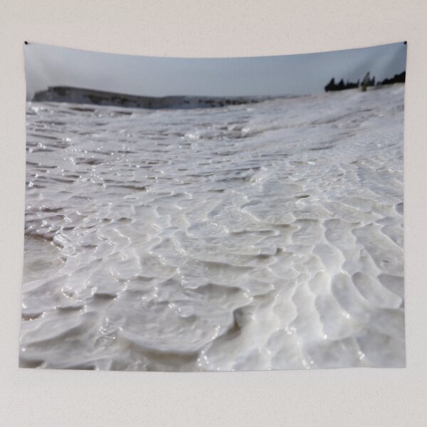 Item preview, Travertine At Pamukkale Close Up Photograph designed and sold by taiche.