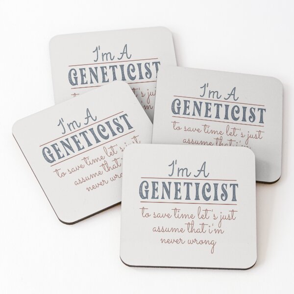Item preview, I'm A Geneticist to Save Time Let's Just Assume that I'm Never Wrong Lawyer Quotes Lawyer Funny Gift idea Funny Lawyer Design designed and sold by Mmmm3344.