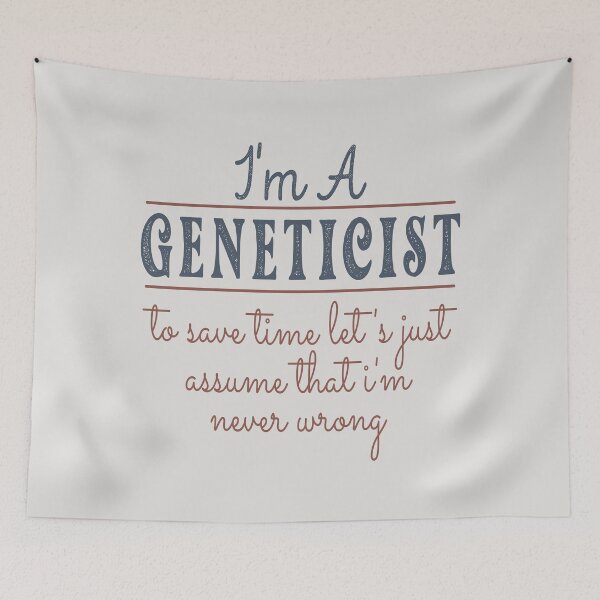 Item preview, I'm A Geneticist to Save Time Let's Just Assume that I'm Never Wrong Lawyer Quotes Lawyer Funny Gift idea Funny Lawyer Design designed and sold by Mmmm3344.