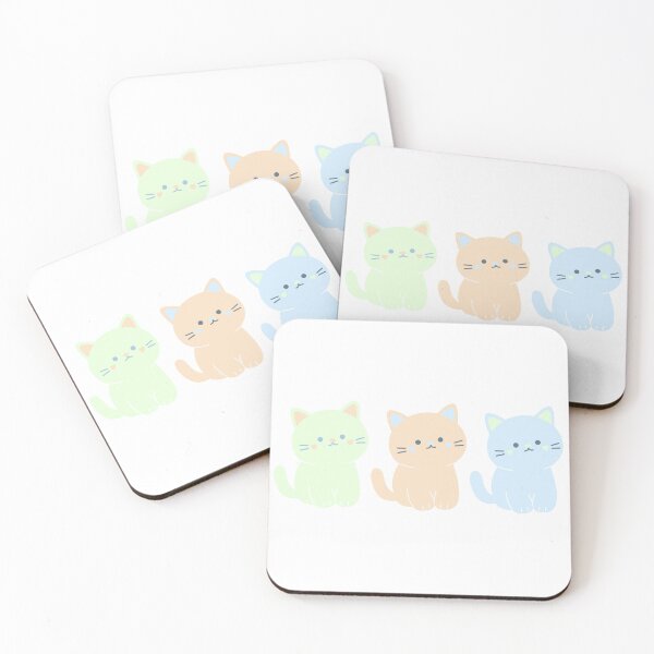Item preview, Cute cats unlabled flag colours  designed and sold by Holly-berry-art.