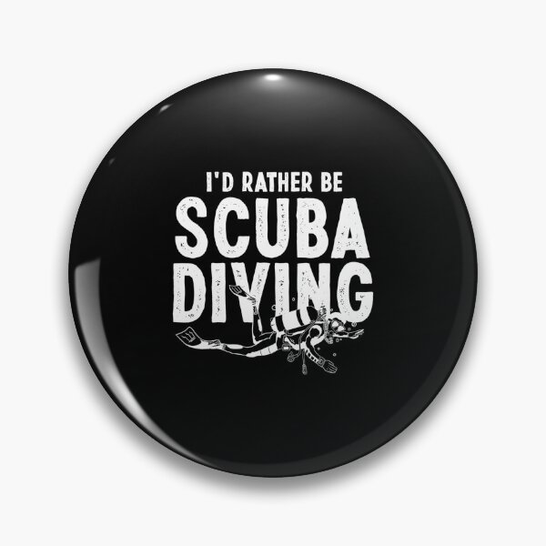 Item preview, Cute Scuba Diving I'd Rather Be Scuba Diving designed and sold by Zaidan16.