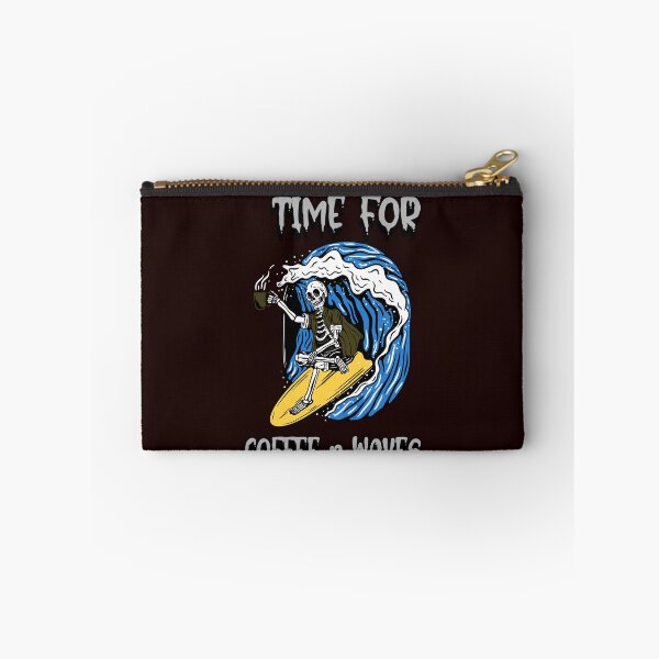 Item preview, "time for coffee and waves"surfer designed and sold by ydsdesigns.