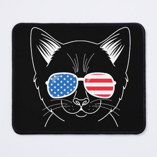Item preview, MEOWICA FOURTH OF JULY CAT! INDEPENDENCE DAY CAT! 4TH OF JULY! designed and sold by fluffyfriends.