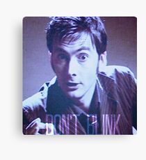 Don't Blink Canvas Print