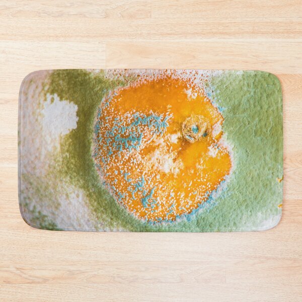 Item preview, White, Blue & Green Mold on an Orange designed and sold by Bill Spengler's Photographic Thoughts.
