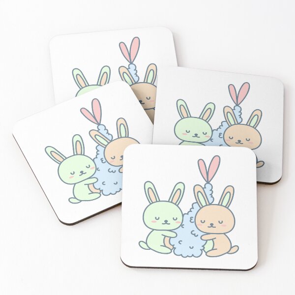 Item preview, Cute bunny unlabled flag colours  designed and sold by Holly-berry-art.
